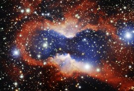 Telescópio Hubble registra superbolha gigante em galáxia vizinha da Via Láctea