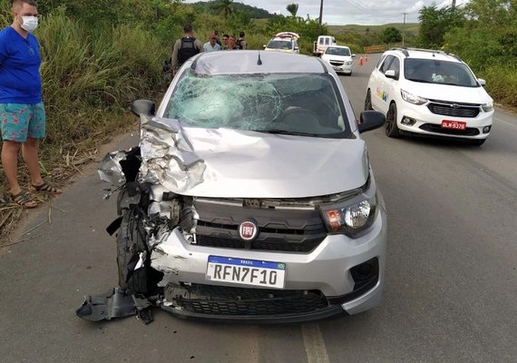 Acidente deixa uma pessoa morta em São Luiz do Quitunde