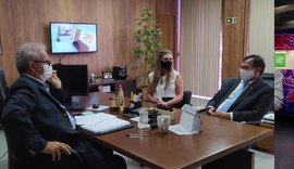 Presidentes do CRCAL  e TCE-AL reafirmam parceria em reunião