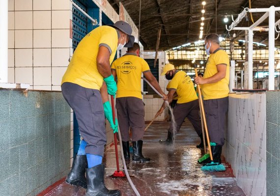 Mercado da Produção fecha nesta segunda (21) para mutirão de limpeza