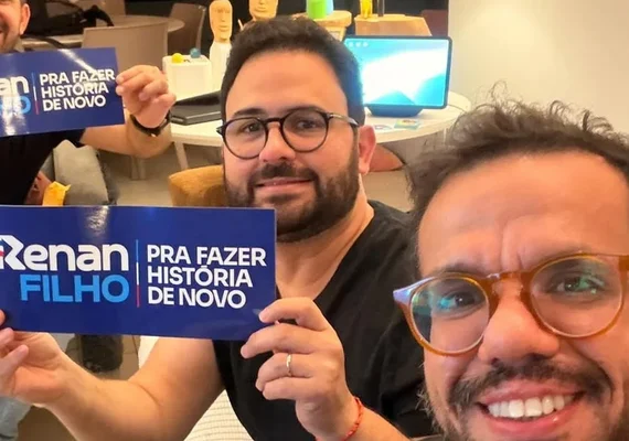 Renan Filho anuncia identidade visual e convoca espalhamento de adesivos