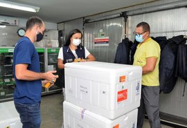 Alagoas recebe nesta segunda-feira mais de 67.430 doses de imunizantes conta a Covid-19