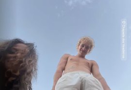 Juliano Floss é visto com atriz Thainá Duarte após término com Marina Sena