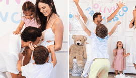 Mano Walter e a esposa revelam o sexo e o nome do terceiro filho