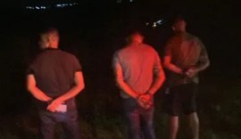 Trio suspeito de furtar lojas é preso em operação conjunta em Alagoas