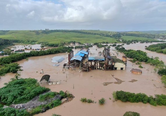 Usina Santa Clotilde contabiliza prejuízos causados pelas chuvas