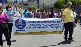 Novo protesto: motoristas por aplicativos e taxistas protestam contra alta dos combustíveis