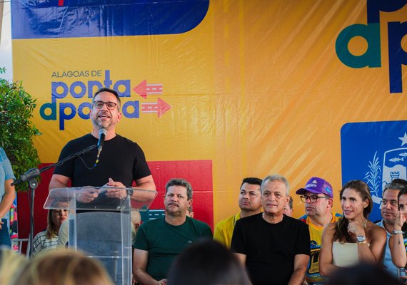 Em Major Izidoro, Governo de AL beneficia moradores do povoado São Marcos com 3,5 km de rodovias