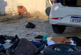 Suspeitos de assaltos a turistas na Praia do Francês trocam tiros com a Polícia Militar