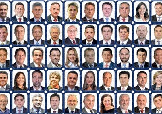 Três parlamentares alagoanos aparecem na lista de 'Cabeças' do Congresso Nacional