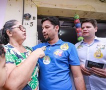 Em Arapiraca, Rodrigo Cunha recebe o abraço e a confiança da população