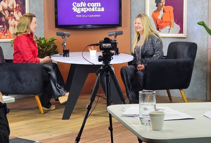 Lilian Gonçalves e Luiza Brunet participam do “Café com Respostas” podcast de Zilu Godoy