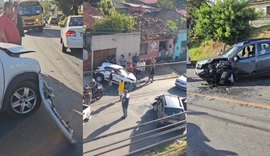 Carros batem de frente e motorista é socorrido em Chã de Bebedouro