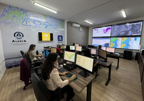 Secretaria de Meio Ambiente alerta para previsão de chuva em todo o estado