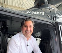 Isnaldo Bulhões destina aeronave para reforçar ações de segurança em Alagoas