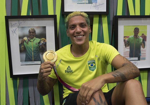 Campeã olímpica, Ana Marcela concorre à comissão de atletas da Fina