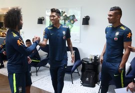 Marcelo e Casemiro chegam e Seleção está completa em Londres