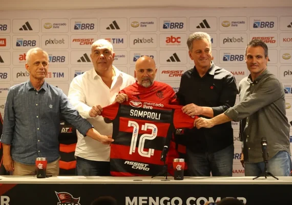 Sampaoli é apresentado oficialmente no Fla; veja o que novo treinador Rubro Negro disse