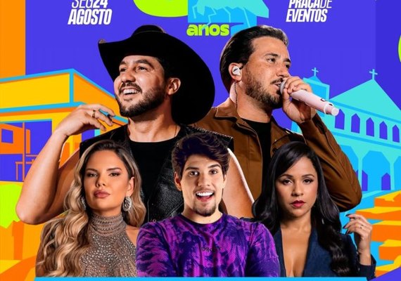 Maribondo anuncia programação dos 64 anos com quatro atrações