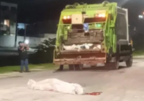 Gari é atropelado e morto por caminhão do lixo em Maceió