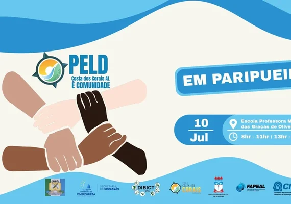 Ação levará ciência, cultura e educação ambiental para escola em Paripueira