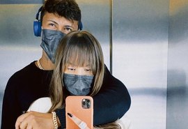 Thaís Braz assume romance com cantor Xamã