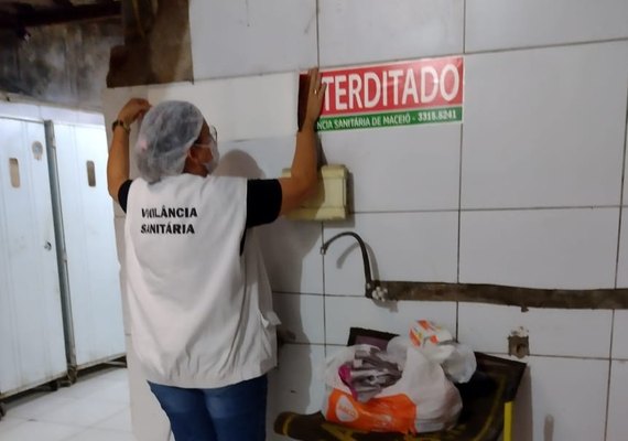 Vigilância Sanitária interdita três padarias e apreende 810 kg de alimentos estragados