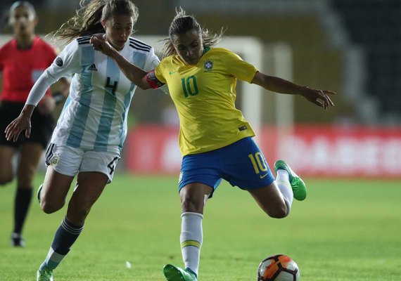 Brasil e Argentina voltam a se enfrentar na Copa América feminina nesta quinta (19)