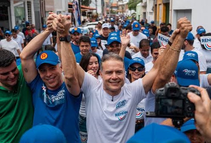 Nova pesquisa mostra queda vertical de JHC e arrancada de Renan Filho superando desvantagem