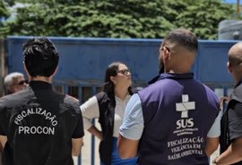 Procon Maceió fiscaliza qualidade da água em imóveis na Santa Amélia