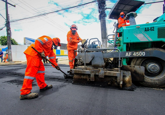 Ruas do Clima Bom recebem obras de infraestrutura da Prefeitura