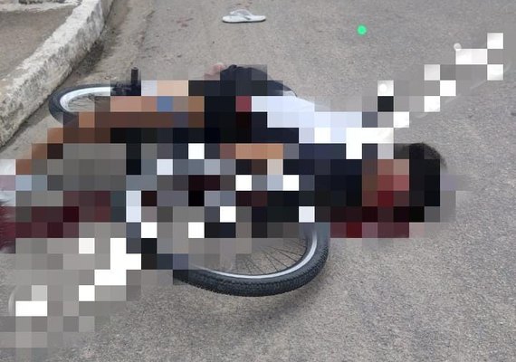 Jovem é assassinado a tiros enquanto andava de bicicleta em Rio Largo