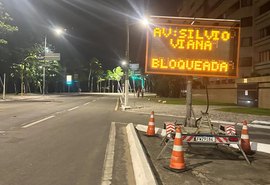 Avenida Silvio Viana é interditada por 05 dias para montagem de estrutura natalina