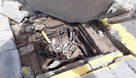 Mais de três mil metros de cabos são furtados em Maceió