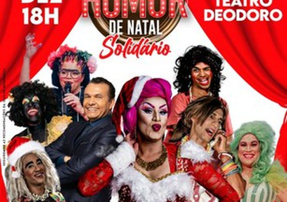 “Encontro com o Humor” volta aos palcos do Teatro Deodoro com especial natalino