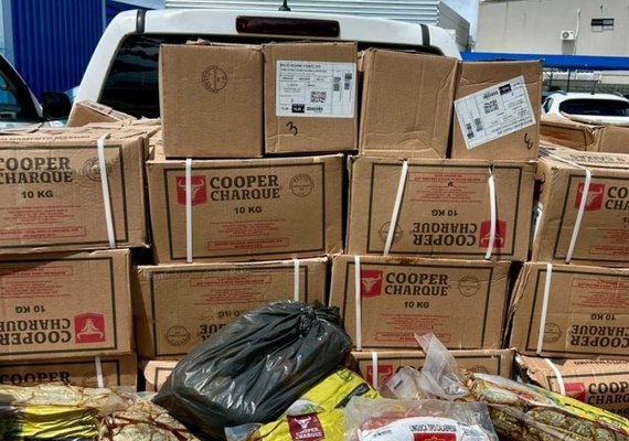 Mais de 2 toneladas de alimentos impróprios são apreendidas em Maceió