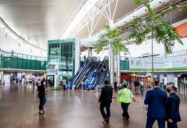 Aeroporto Zumbi dos Palmares deve receber mais de 133 mil passageiros entre os dias 20 e 31 deste ano