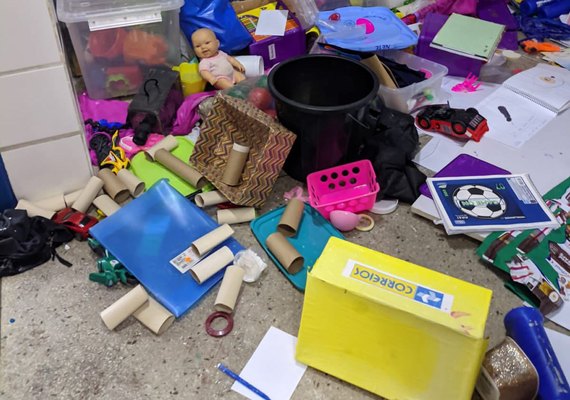 Escola municipal é alvo de furto e vandalismo na parte alta de Maceió