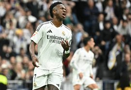 Vini Jr perde pênalti e Real Madrid sai derrotado do Santiago Bernabéu