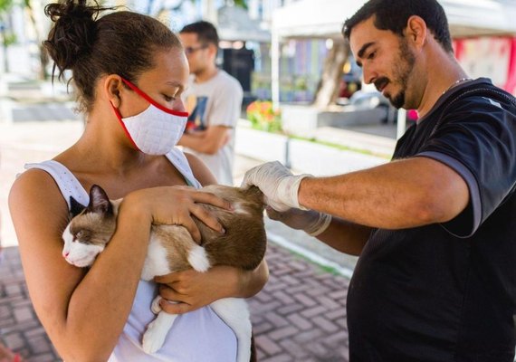Prefeitura leva vacinação antirrábica neste domingo à Rua Aberta, na Ponta Verde