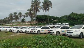 Taxistas fazem manifestação contra fiscalizações da Arsal na Grande Maceió