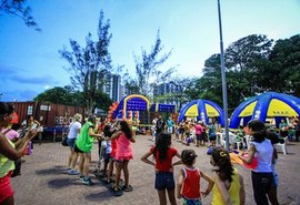 Lazer Itinerante leva esporte e diversão a moradores do Prado