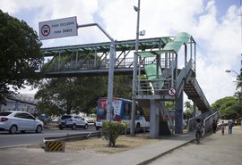 Maceió: Passarela do Canaâ será interditada hoje (20) para reforma