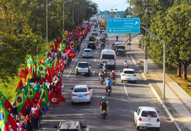 Movimento Sem Terra realiza marcha em Maceió em defesa da Reforma Agrária