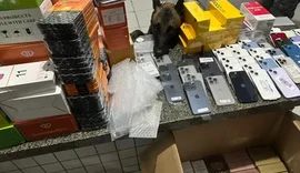 PRF intercepta carga milionária de eletrônicos falsificados
