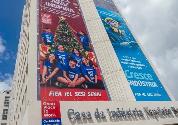 Sistema FIEA lança “O Natal Inspira” para fortalecer voluntariado e empatia entre colaboradores