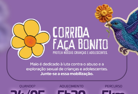 Corrida Faça Bonito em mobilização pela proteção de crianças e adolescentes em Maragogi