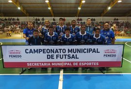 Final do Campeonato Municipal de Futsal de Penedo acontece nesta quinta (21)