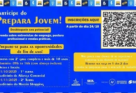 Prepara Jovem 2025 oferece qualificação profissional gratuita para maiores de 18 anos