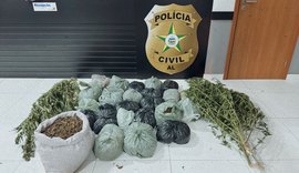  Polícia apreende 25 quilos de maconha e prende dois homens suspeitos por tráfico de drogas